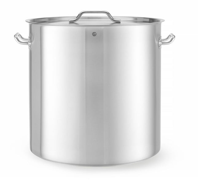 Høj gryde - med låg, HENDI, Budget Line, 98L, ⌀500x(H)500mm