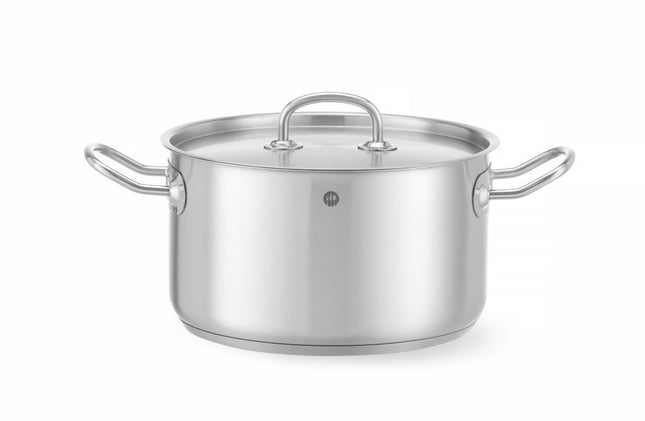 Mellemgryde – med låg, HENDI, Kitchen Line, 6L, ⌀240x(H)135mm