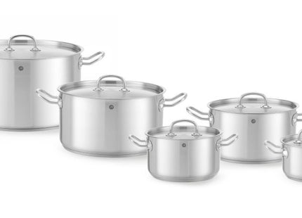 Mellemgryde – med låg, HENDI, Kitchen Line, 6L, ⌀240x(H)135mm