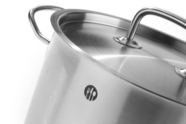 Høj gryde – med låg, HENDI, Kitchen Line, 2,8L, ⌀160x(H)140mm