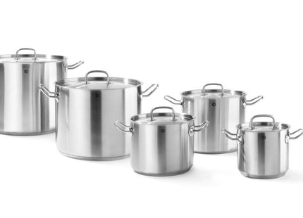 Høj gryde - uden låg, HENDI, Kitchen Line, 21L, ⌀320x(H)270mm