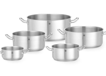 Lav gryde - uden låg, HENDI, Kitchen Line, 2,9L, ⌀200x(H)95mm