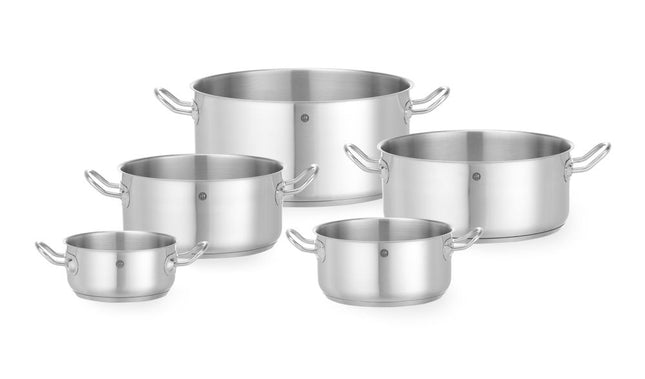 Lav gryde - uden låg, HENDI, Kitchen Line, 2,9L, ⌀200x(H)95mm