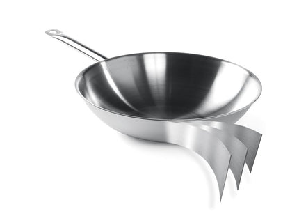 Wok 3-ply - uden låg, HENDI, ⌀360x(H)100mm
