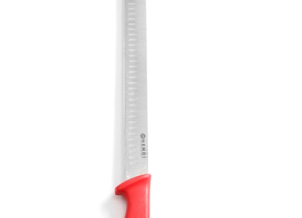 Skinke/kebabkniv med Granton-skær, HENDI, Rød, (L)490mm