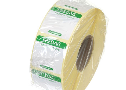 Daglige fødevaresikkerhedsetiketter, til flergangsbrug, let aftagelige , HENDI, Friday, Grøn, 1000 pcs., 25x25mm