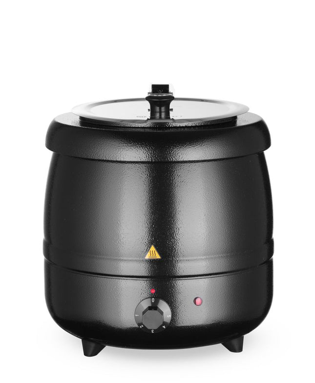 Suppekedel, HENDI, Kitchen Line, 8L, Sort, 230V/400W, ⌀330x(H)363mm