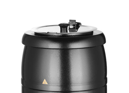 Suppekedel, HENDI, Kitchen Line, 8L, Sort, 230V/400W, ⌀330x(H)363mm