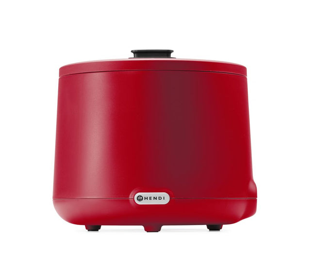 Suppekedel UNIQ , HENDI, designet af Robert Bronwasser, 8L, Rød, 230V/500W, ⌀365x(H)325mm