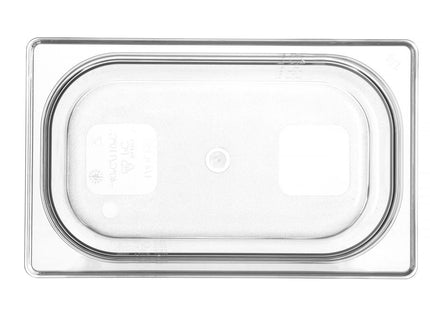 GN 1/4 beholder polykarbonat, HENDI, Profi Line, GN 1/4, 5,5L, gennemsigtig, 265x162x(H)200mm