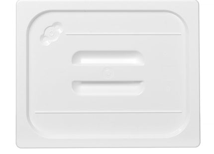 Låg til GN beholdere hvid polykarbonat, HENDI, GN 1/1, Hvid, 530x325mm