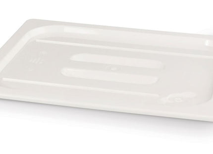 Låg til GN beholdere hvid polykarbonat, HENDI, GN 1/1, Hvid, 530x325mm