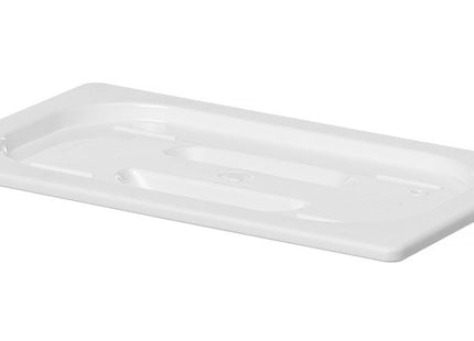 Låg til GN beholdere hvid polykarbonat, HENDI, GN 1/4, Hvid, 265x162mm