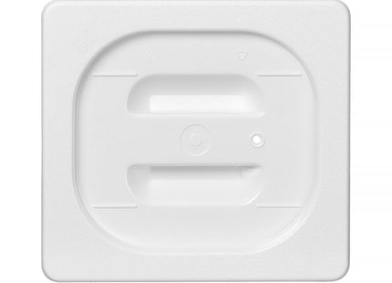 Låg til GN beholdere hvid polykarbonat, HENDI, GN 1/2, Hvid, 265x325mm