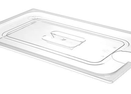Låg til GN beholdere med udsparing til sous vide stick, HENDI, GN 1/1, gennemsigtig, 530x325mm
