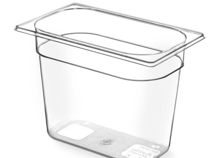GN 1/4 beholder Tritan, HENDI, GN 1/4, 2,8L, gennemsigtig, 265x162x(H)100mm
