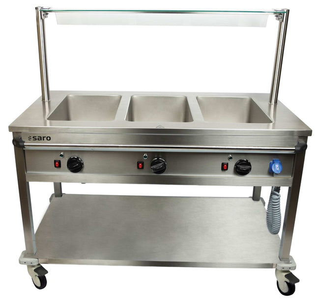 Bain Marie trolley
model BTS-3