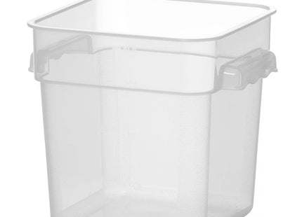 Fødevarebeholder med målskala, HENDI, 3,8L, 190x190x(H)180mm