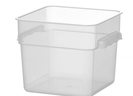 Fødevarebeholder med målskala, HENDI, 20,8L, 290x290x(H)400mm