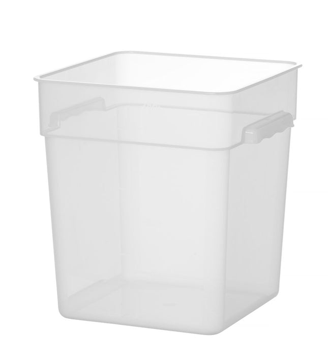 Fødevarebeholder med målskala, HENDI, 17,2L, 290x290x(H)320mm