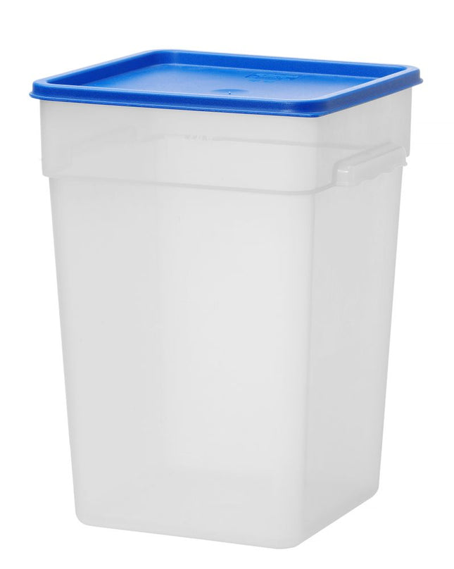 Fødevarebeholder med målskala, HENDI, 20,8L, 290x290x(H)400mm