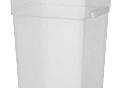 Fødevarebeholder med målskala, HENDI, 17,2L, 290x290x(H)320mm