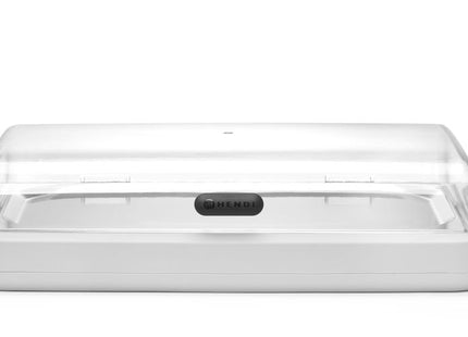 Køledisplay UNIQ, HENDI, designet af Robert Bronwasser, GN 1/1, Hvid, 593x389x(H)147mm, Rektangulær
