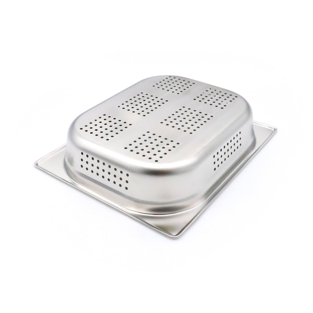 Gastronorm Container - 1/2 GN - 6,5cm Deep - Stainless Steel - Perforated