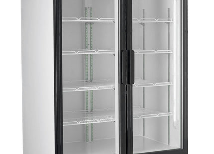Køleskab med 2 GLASDØRER og baldakin
model GTK 580