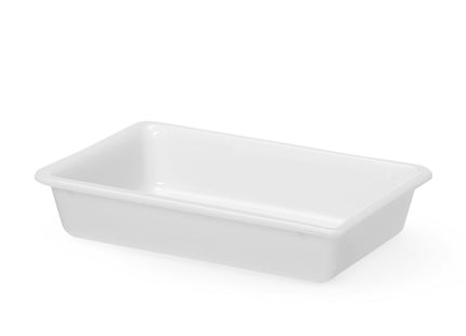 Prepbakke, HENDI, 8L, Hvid, 480x330x(H)80mm, Rektangulær