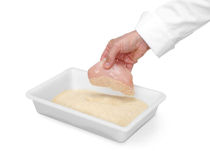 Prepbakke, HENDI, 8L, Hvid, 480x330x(H)80mm, Rektangulær