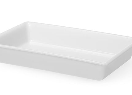 Prepbakke, HENDI, 8L, Hvid, 480x330x(H)80mm, Rektangulær