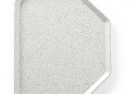 Serveringsbakke, trapezformet , AmerBox, Granite, 455x355mm