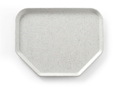 Serveringsbakke, trapezformet , AmerBox, Granite, 455x355mm