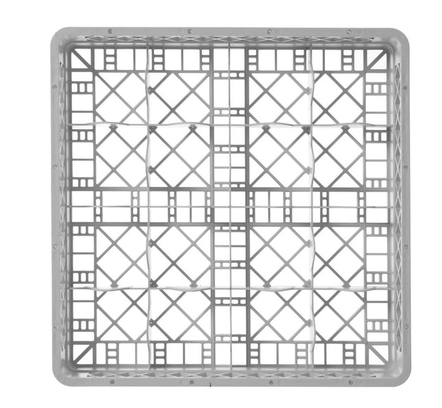 Opvaskekurv til glas, HENDI, 16 rum, 500x500x(H)104mm