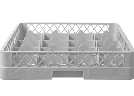 Opvaskekurv til glas, HENDI, 16 rum, 500x500x(H)104mm