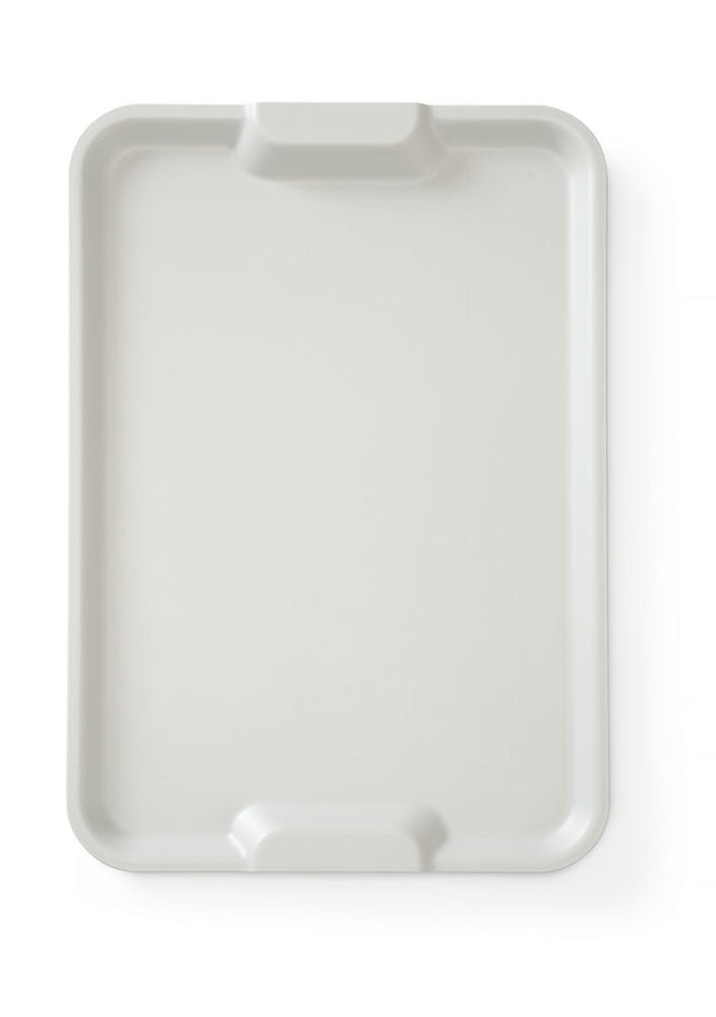 Polypropylenbakke, Euronorm, med profilhåndtag, HENDI, Lysegrå, 530x370x(H)28mm