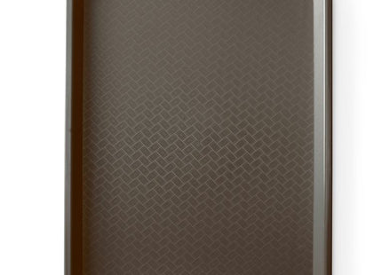 Polypropylen fastfoodbakke GN 1/1, AmerBox, GN 1/1, Brun, 530x325x(H)20mm, Rektangulær
