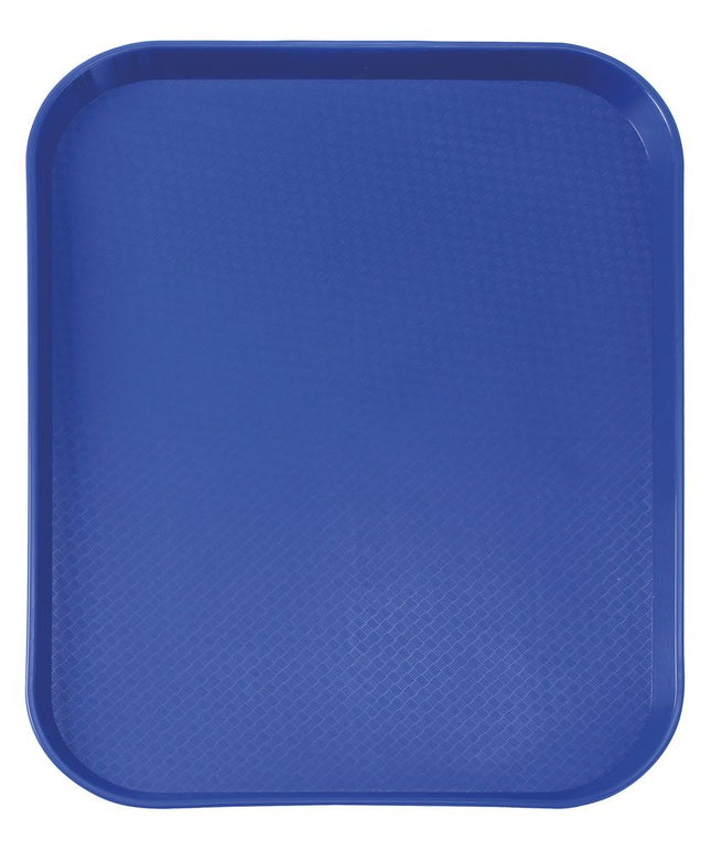Polypropylen fastfoodbakke, lille, AmerBox, Brun, 265x345x(H)20mm