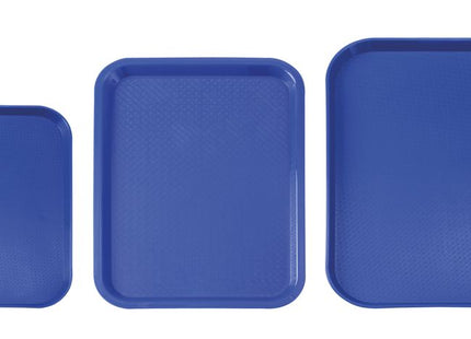 Polypropylen fastfoodbakke, lille, AmerBox, Grøn, 265x345x(H)20mm
