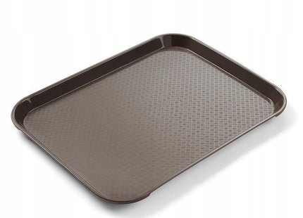 Polypropylen fastfoodbakke, lille, AmerBox, Grøn, 265x345x(H)20mm