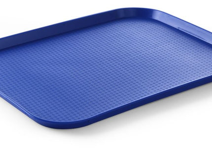 Polypropylen fastfoodbakke, stor, AmerBox, Grøn, 350x450x(H)20mm
