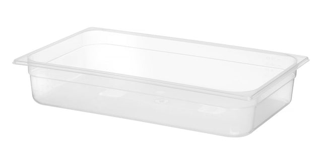 GN 1/1 beholder polypropylen, HENDI, Profi Line, GN 1/1, 12L, gennemsigtig, 530x325x(H)100mm