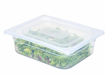 Beholder GN 1/2 polypropylen, HENDI, Profi Line, GN 1/2, 5L, gennemsigtig, 325x265x(H)100mm