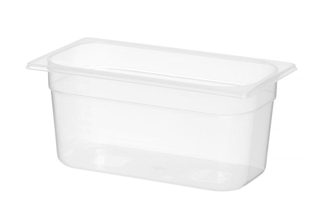 Beholder GN 1/3 polypropylen, HENDI, Profi Line, GN 1/3, 5L, gennemsigtig, 325x176x(H)150mm