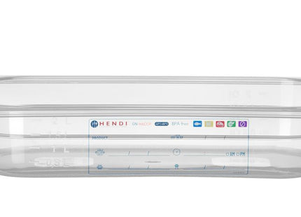 Beholder GN 1/3 HACCP, HENDI, GN 1/3, 2,5L, gennemsigtig, 325x176x(H)65mm