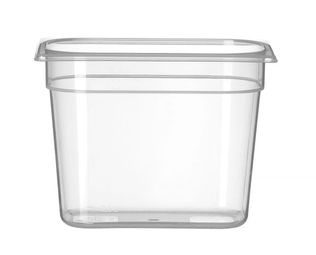 Beholder GN 1/4 polypropylen, HENDI, Profi Line, GN 1/4, 4,5L, gennemsigtig, 265x162x(H)200mm