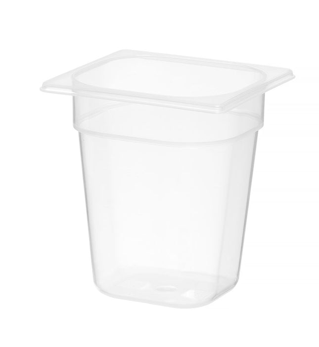 Beholder GN 1/6 polypropylen, HENDI, Profi Line, GN 1/6, 2,5L, gennemsigtig, 176x162x(H)200mm