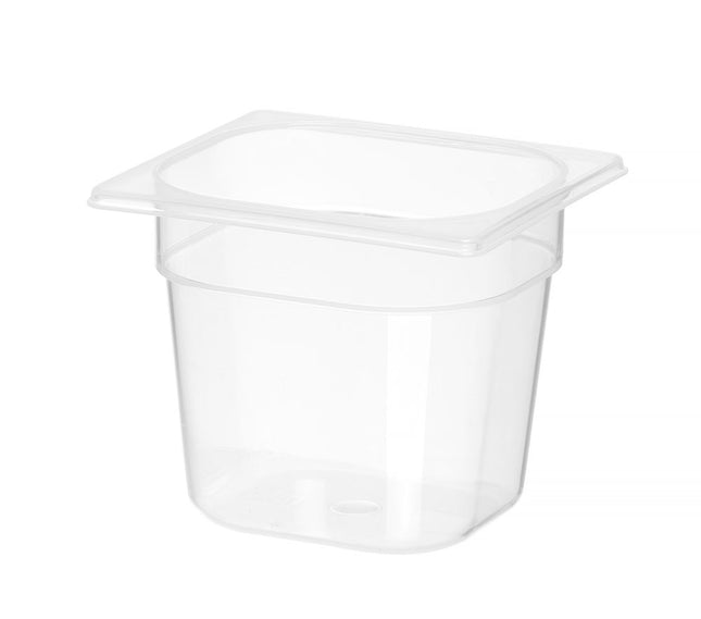 Beholder GN 1/6 polypropylen, HENDI, Profi Line, GN 1/6, 2L, gennemsigtig, 176x162x(H)150mm