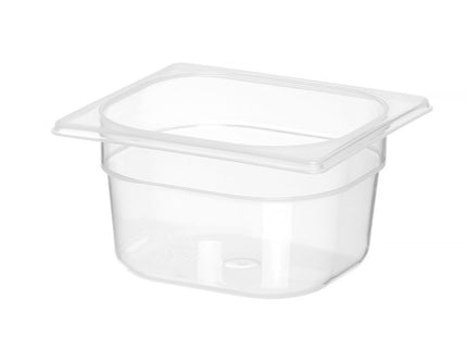 Beholder GN 1/6 polypropylen, HENDI, Profi Line, GN 1/6, 1,5L, gennemsigtig, 176x162x(H)100mm